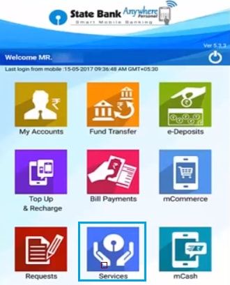 SBI Anywhere app सीआईएफ नंबर के लिए 