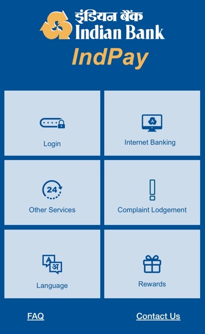 Indian bank balance check IndPay app