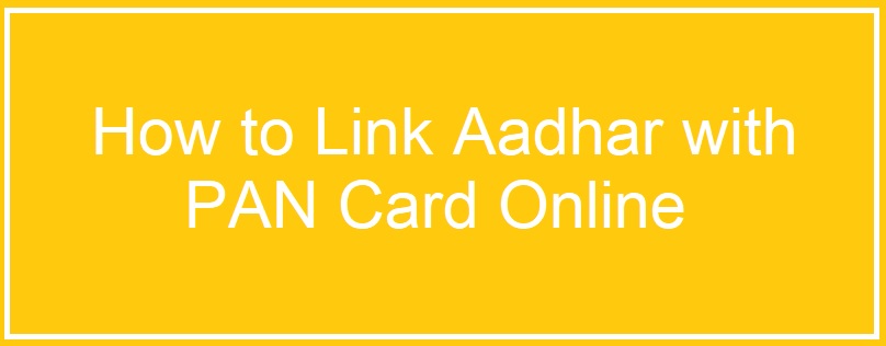 Aadhar-PAN card link