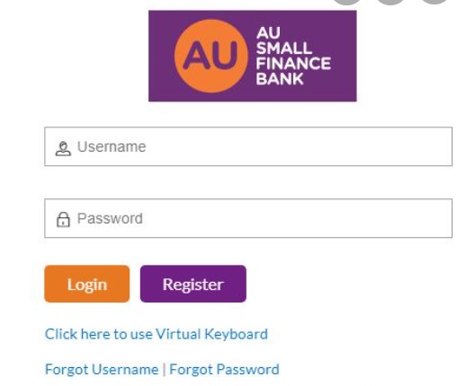 AU Mobile banking login