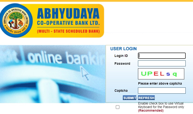 Abhydaya internet banking login
